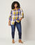 Ultrarekbare nauwsluitende jegging, tricot met jeansaspect (dark blue)