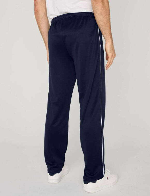 Sportbroek van microvezel met geruwde binnenkant (marine)