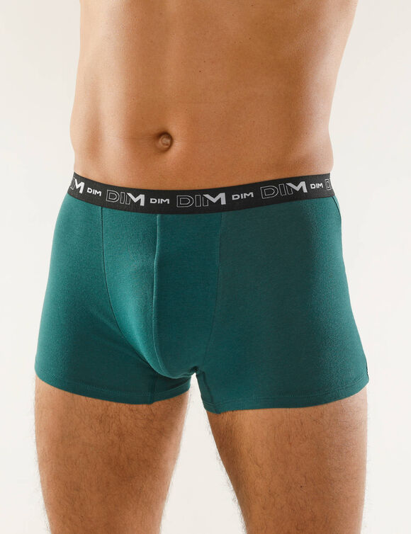 Boxer - lot de 3  (noir + bleu + vert)
