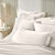 Linge de lit uni flanelle (ivoire)
