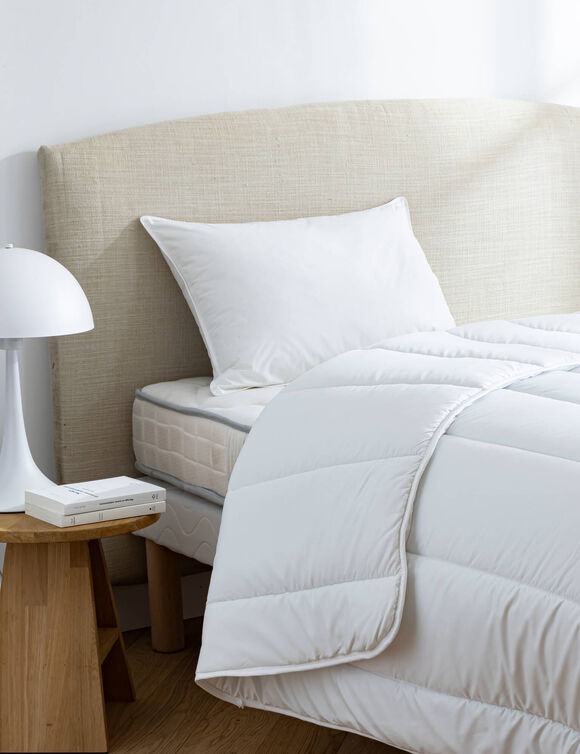 Oreiller modulable en latex (blanc)