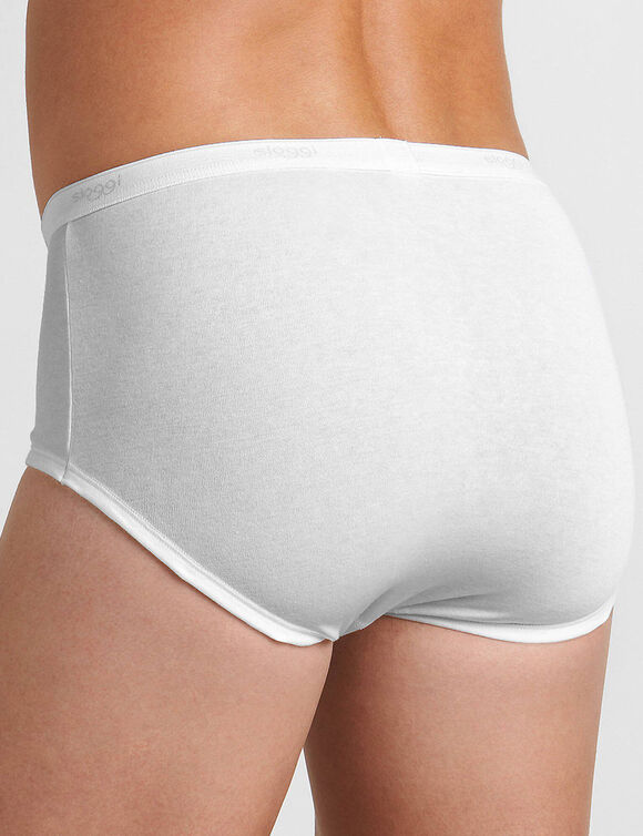 Open slip in maximodel (wit)
