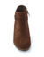 Leren laarzen met hak (bruin)