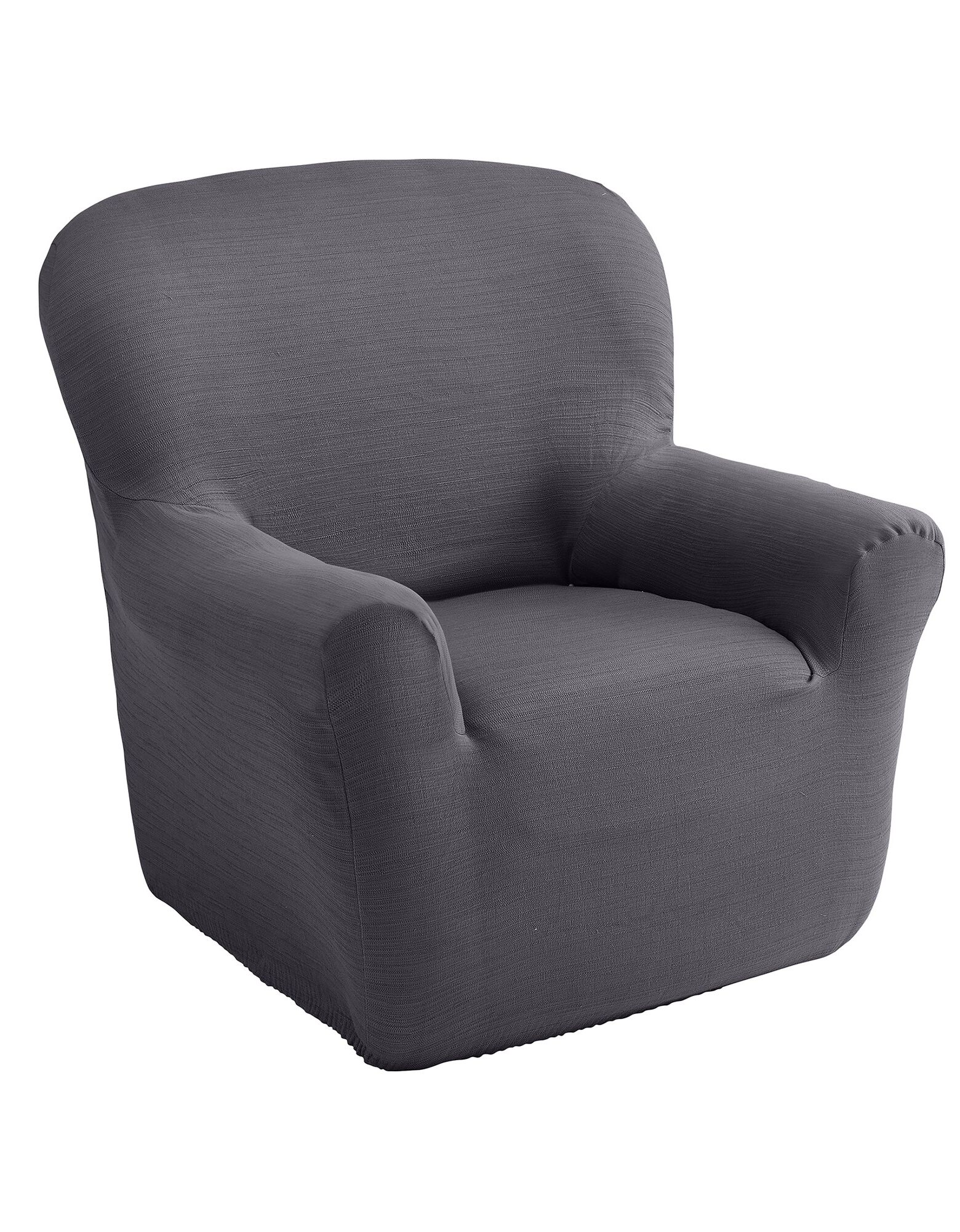 Housse extensible unie canapé fauteuil accoudoirs  Blancheporte