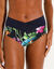Banna-zwembroek met hoge taille (marine / veelkleurig)