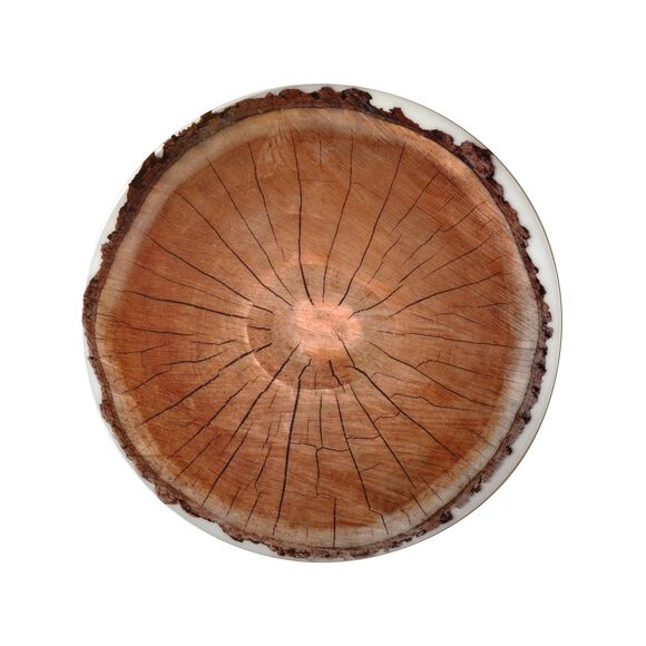 Set de table imprimé "rondin" - lot de 4 (marron)