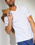 Tee-shirt col V manches courtes (blanc)