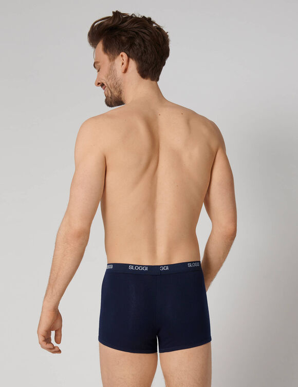 De 3 boxers basic men sloggi®. (marine)