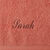Effen handdoek, zacht comfort, personaliseerbaar (tomette)