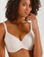 Soutien-gorge microfibre Sonia forme emboîtante - avec armatures (rose)