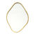 Set van 3 decoratieve spiegels (goudkleurig)