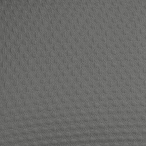 Housse gaufrée bi-extensible coussins méridienne (gris)