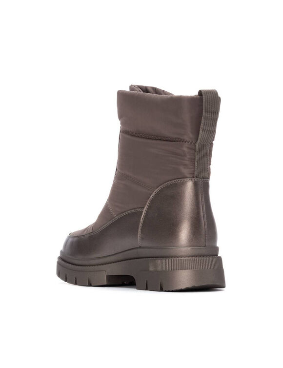 Boots met rits (bronskleur)
