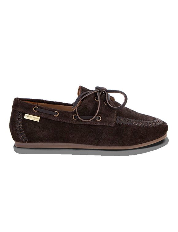 Mocassins &agrave; lacets SACATELA (chocolat)