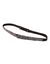Ceinture réglable à perles fantaisie (anthracite / argent)