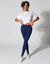 Legging met elastische taille (marine)