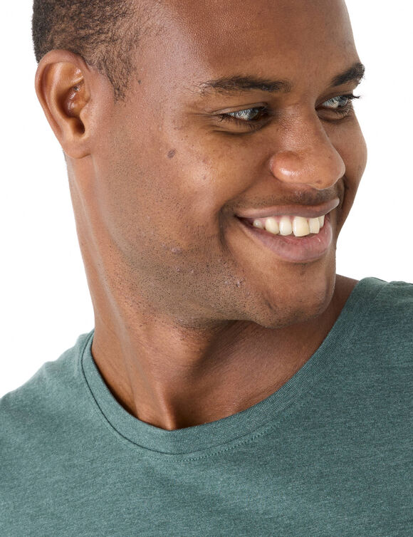 T-shirt col rond sans manches - lot de 3 (ch azur + tilleul + vert)