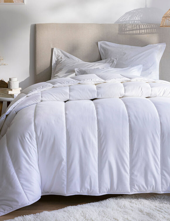 Couette naturelle Tencel® et coton 500 g/m² (blanc)