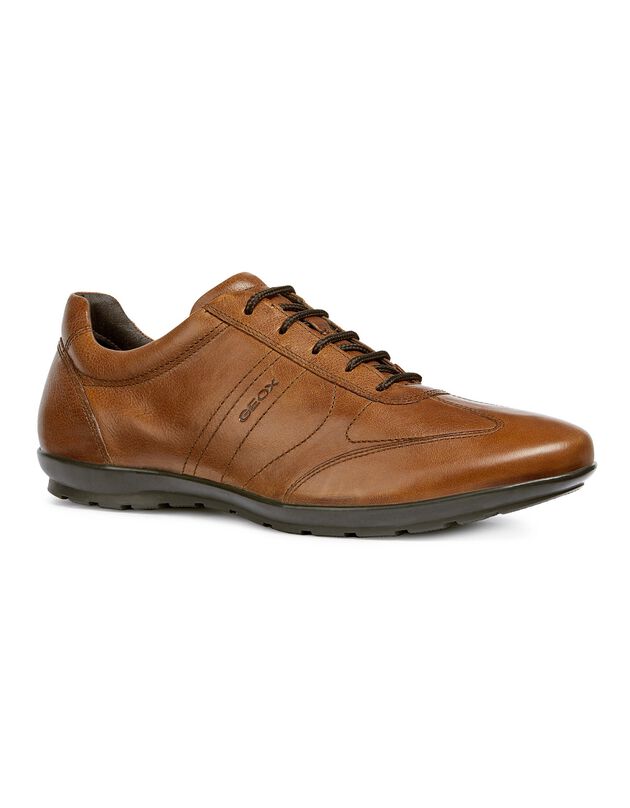 Derbies Symbol dessus cuir (marron)