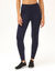 Legging uni maille taille &eacute;lastiqu&eacute;e (marine)