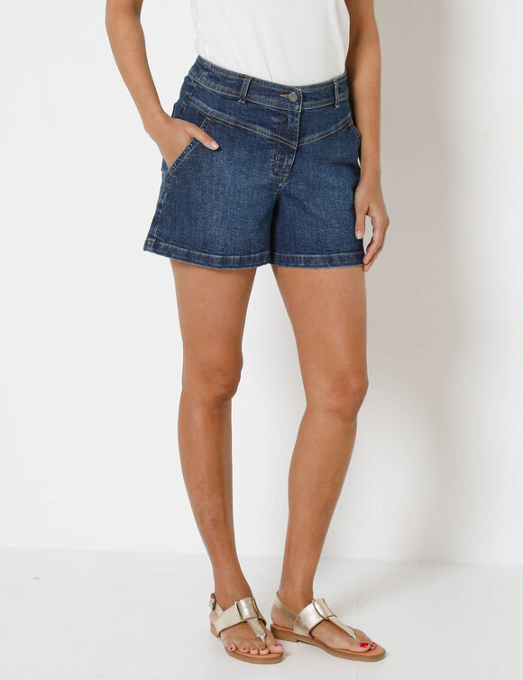 Short in jeans (stone)