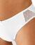 Culotte microfibre forme midi   – Lot de 2 (blanc)