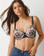  Soutien-gorge forme emboîtante dentelle imprimée Rosa fantaisie - avec armatures (noir)