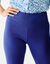 Legging met hoge taille, platte buik (felblauw)