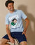 Shortama Gaston Lagaffe® (jeansblauw / marine)