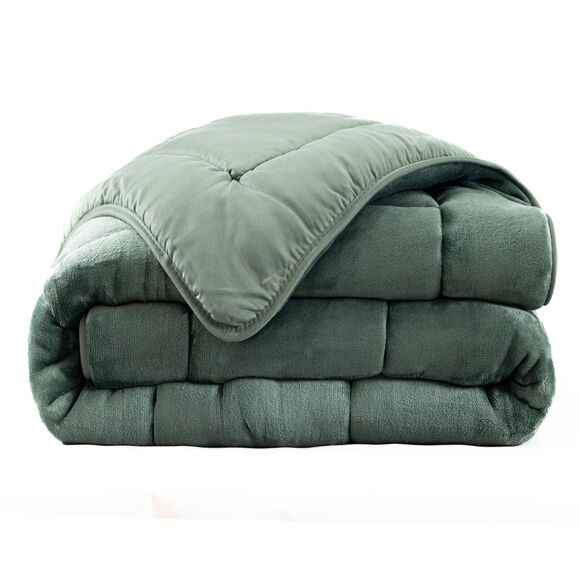 Dubbelzijdig synthetisch dekbed, 600 g/m&sup2; (eucalyptus)