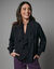 Blouse met ruches (zwart)