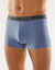 Boxer Basic Coton - lot de 4 (noir + bleu + jeans)