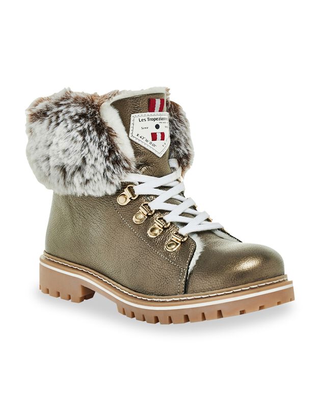 Boots col fourré LACEN (bronze)