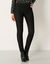 Jegging in denim met elastische taille - kleine lengte (black)