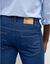 Jean droit ceinture &eacute;lastiqu&eacute;e c&ocirc;t&eacute;s - L32 (stone)
