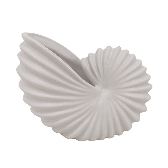 Vide-poche forme coquillage (blanc)
