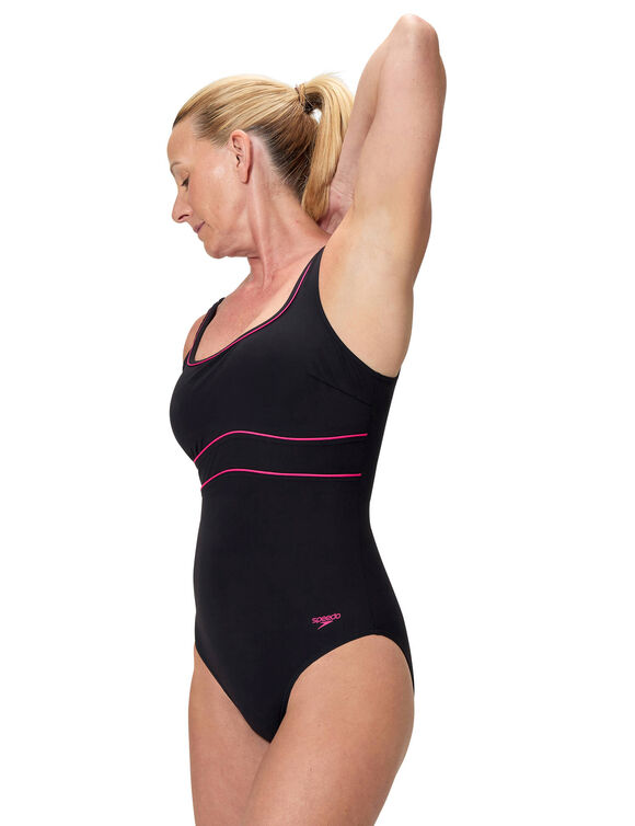 Badpak Contour Eclipse Speedo&reg; (zwart / roze)