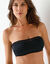 Soutien-gorge microfibre forme bandeau Pa&iuml;a - sans armatures (noir)