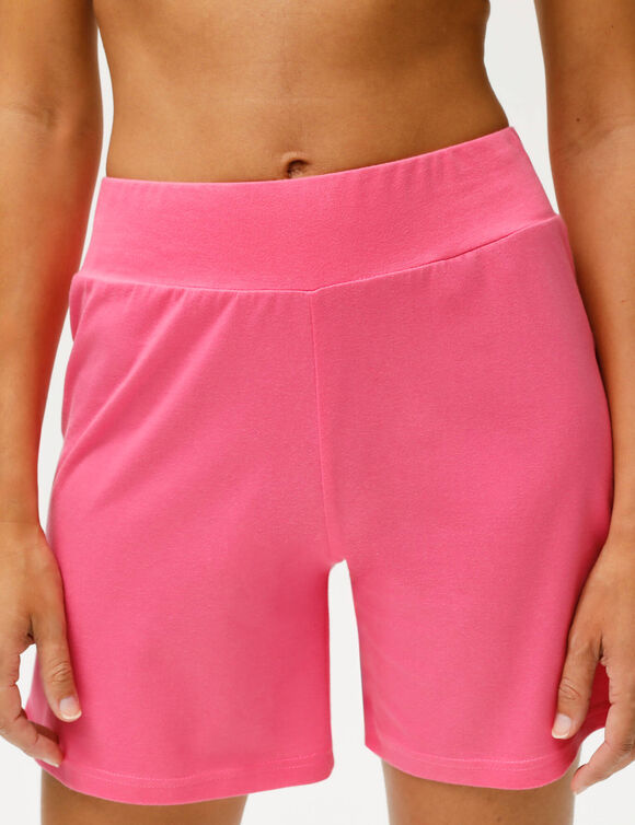 Short coton biologique** (rose fuchsia)