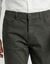 Pantalon droit 5 poches &eacute;lastiqu&eacute; c&ocirc;t&eacute;s - L30 (anthracite)