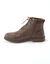 Boots montantes &agrave; lacets (marron)