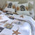 Bedlinnen Chalet, flanel (wit)