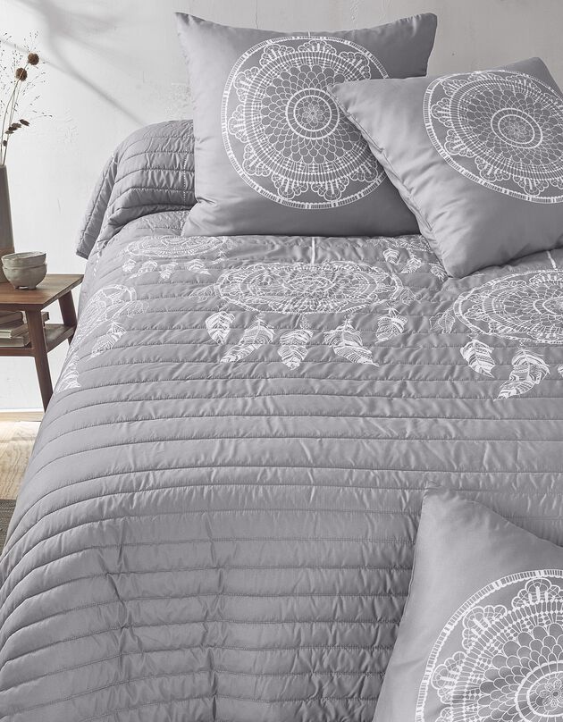 Bedsprei Dreamcatcher (grijs)