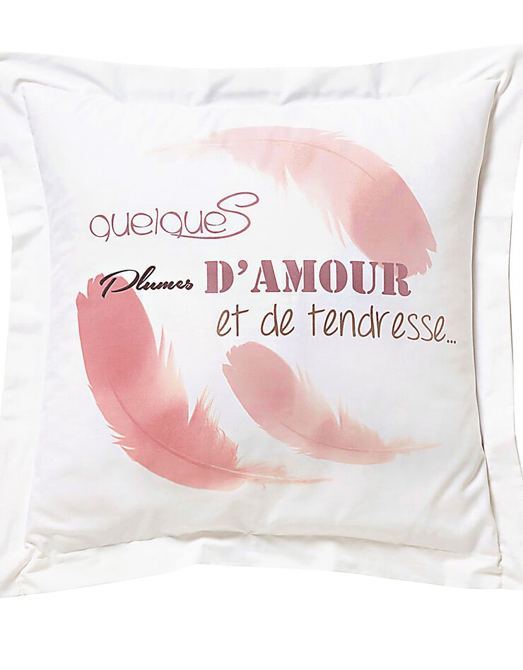 Linge de lit Grace coton, rose poudré Linge de lit Grace coton, rose poudré, hi-res image number 2