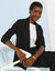 Blazer, milanotricot (zwart)