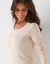 Tee-shirt manches longues chaleur seconde peau  (nude)