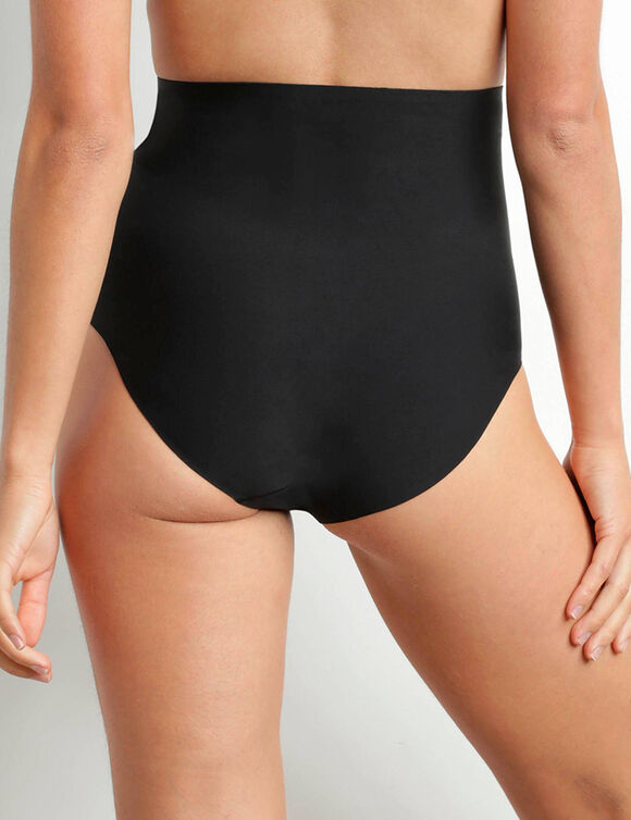 Culotte affinante invisible taille haute (noir)