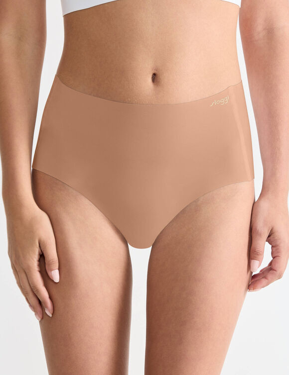 Culotte haute « Zéro Feel  2.0» microfibre effet seconde peau - Lot de 2 (peau)
