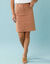 Jupe courte &eacute;vas&eacute;e, Sp&eacute;cial Petites (caramel)