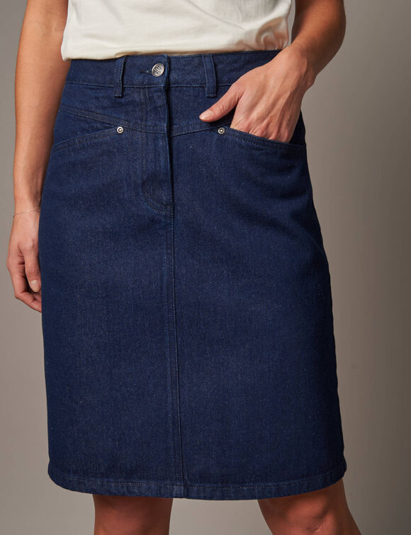 Jupe jean (dark blue)